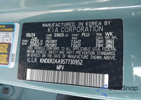 2025 Kia Seltos Ex из США, поврежденный, VIN KNDER2AA9S7730952